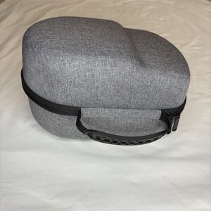 Meta Oculus Quest 2 Hard Travel Carrying Storage Case - Gray - Elite Strap Comp.